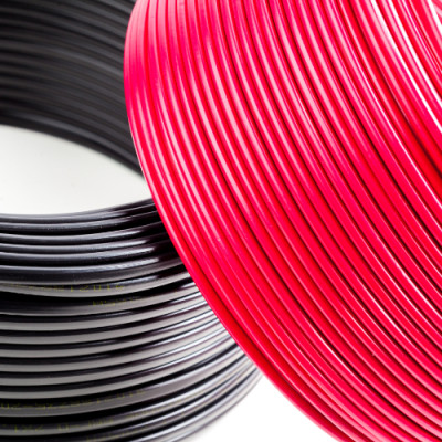 10mm Single Core Wiring Cable- Red, Black & Green