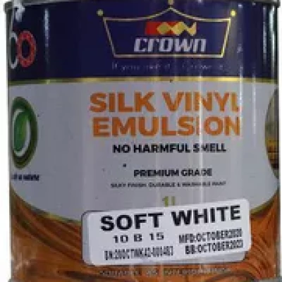 crown silk vinyl emulsion soft white