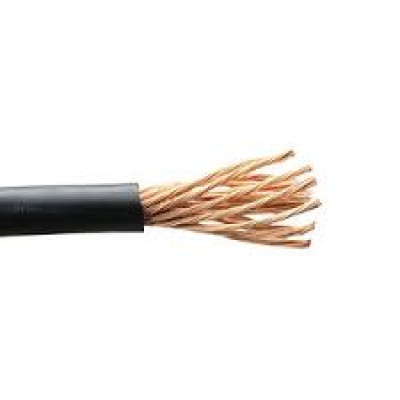 4mm.sq S/Core PVC Cable (Ref 6491X)Black