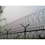 Silver Razor Wire, For Fencing